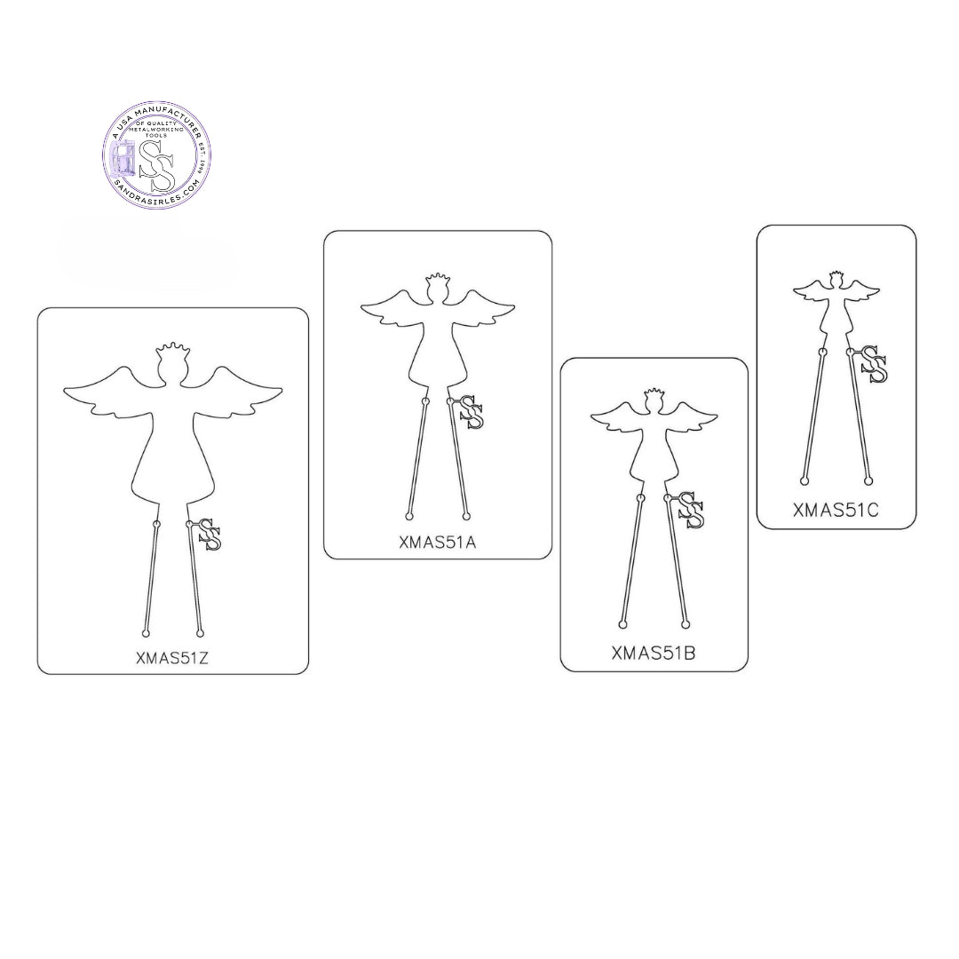 PANCAKE DIE XMAS51 ANGEL